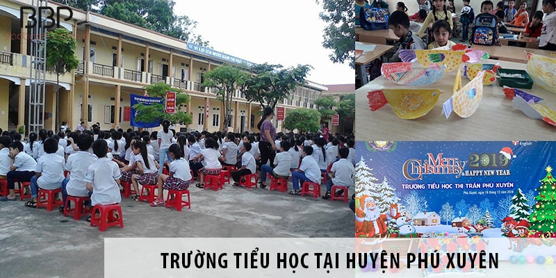 3 trường tiểu học tốt nhất ở huyện Phú Xuyên - Hà Nội