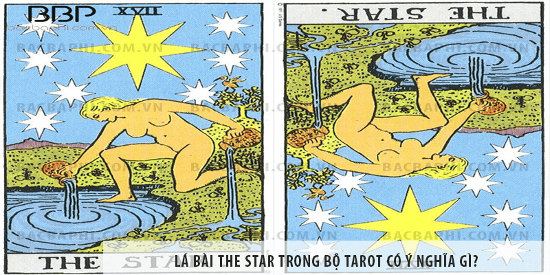 Lá Bài The Star Tarot - Ý nghĩa Tình Yêu, Sức Khỏe và Công Việc